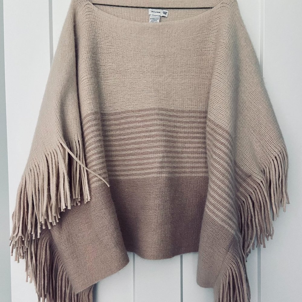 Sweater Poncho, One size